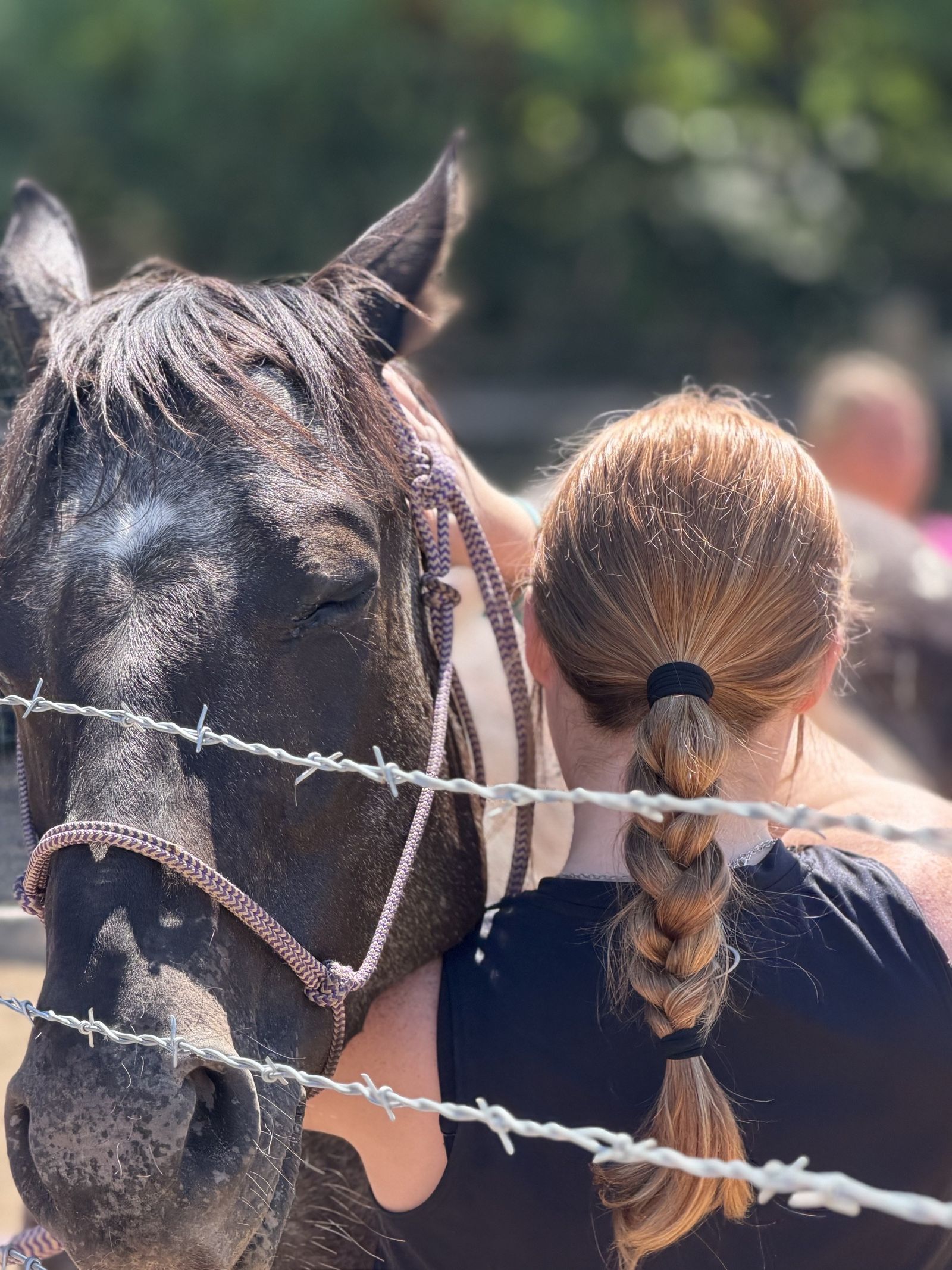 Tabitha with horse